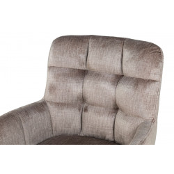 Benno Swivel Dining Chair Taupe